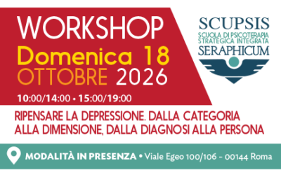 Ripensare la depressione: il 18 ottobre un workshop con Francesco Franza